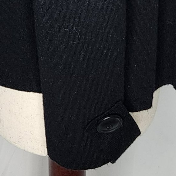 Anthropologie 3/4 sleeve Black Cardigan Size S - Picture 6 of 11